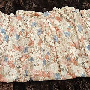 Vintage floral skirt